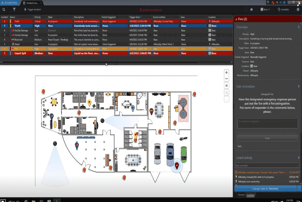 Nextro Genetec Mission Control