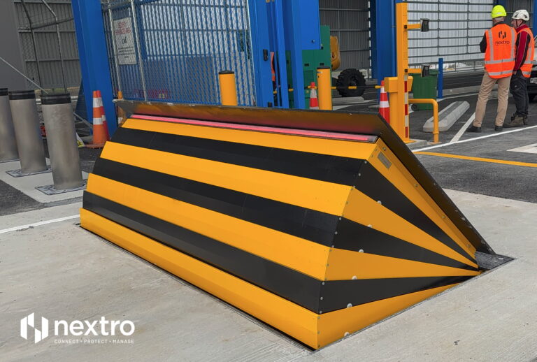 Nextro Supplies New Zealand’s First Hostile Vehicle Mitigation Road Blockers to Auckland Airport